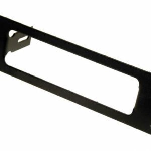 A black metal Bracket Fits Kenwood TK-8180, TK-7180, TK-7160, TK-8160 for a wall mount.