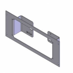 A 3D image of a Bracket Fits Carson SC-411 Siren for a television.