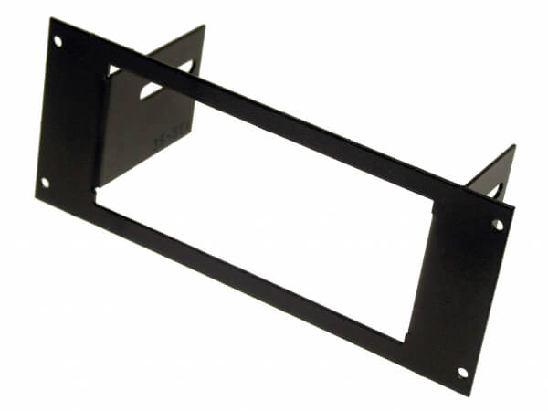 A black metal Carson SC-409 bracket for a flat screen television.