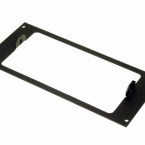 A black metal bracket for a Whelen Cencom Ccsrn, Ccsrnta, MPC03 speaker.