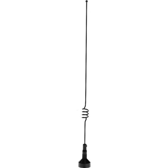 A black Antenna 800 MHz with a long wire.