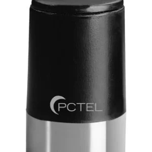 A black coffee mug with the word Antenna 800 MHz, Low Profile on it.