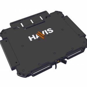 A black box with the word Universal Rugged Cradle, For Computing Devices on it.